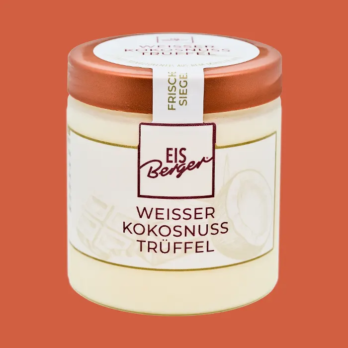 Gelatimat - Produkt - Weisser Kokosnuss Trüffel